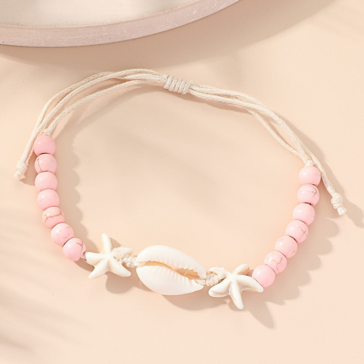 Wholesale European small conch shell bracelet beach jewelry